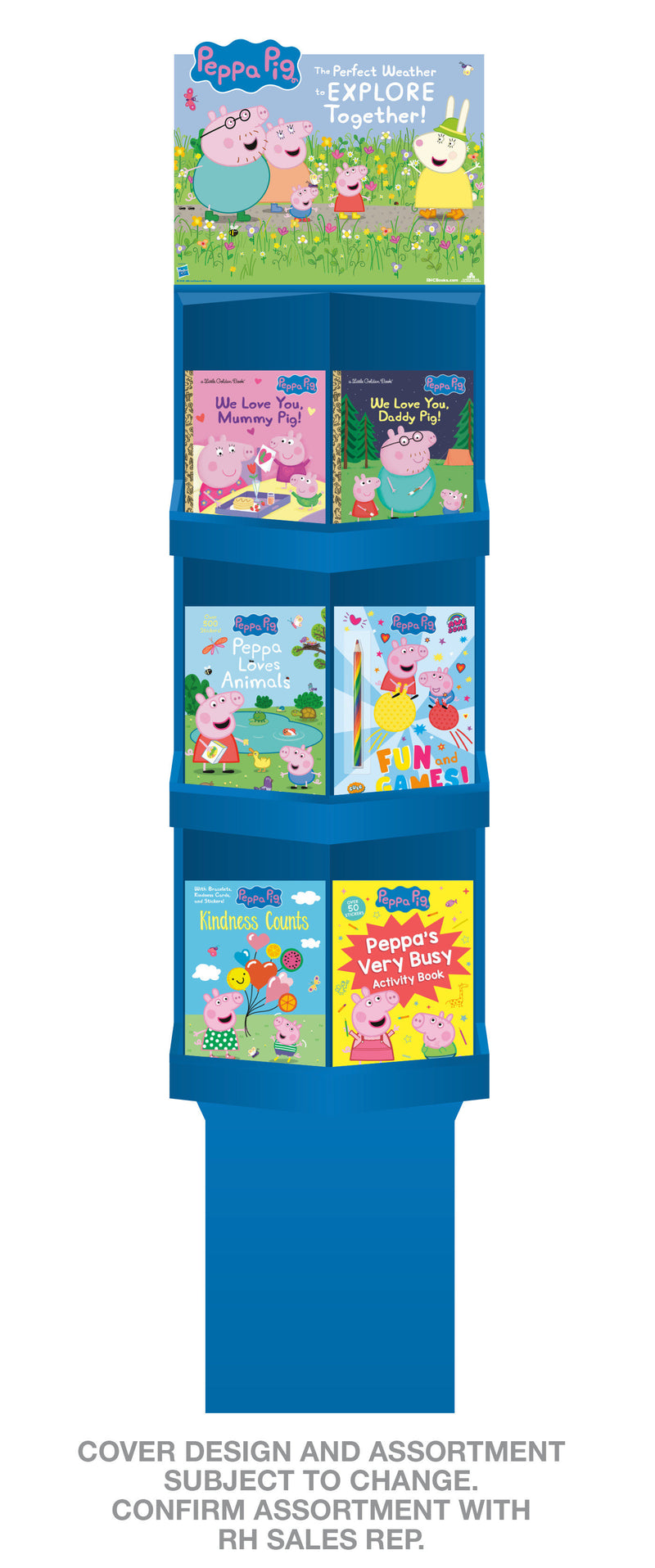 Peppa Pig Spring Has Sprung 36-Copy Sidekick Display Spring 2025