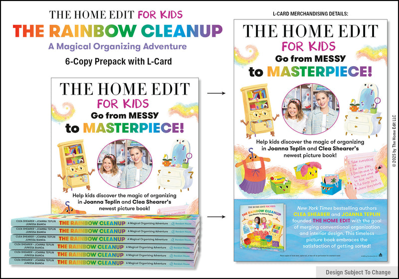 The Rainbow Cleanup: A Magical Organizing Adventure 6-Copy Prepack with L-Card Spring 2025