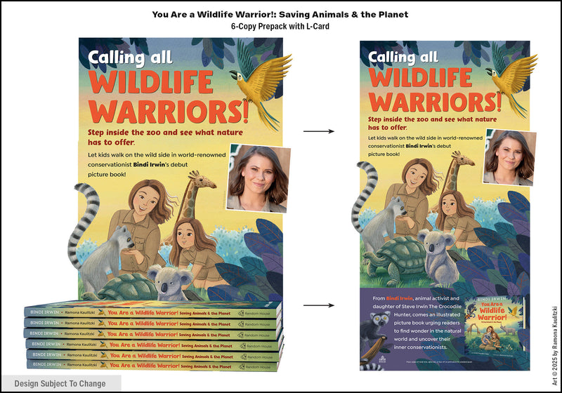You Are a Wildlife Warrior!: Saving Animals & the Planet 6-Copy Prepack with L-Card Spring 2025