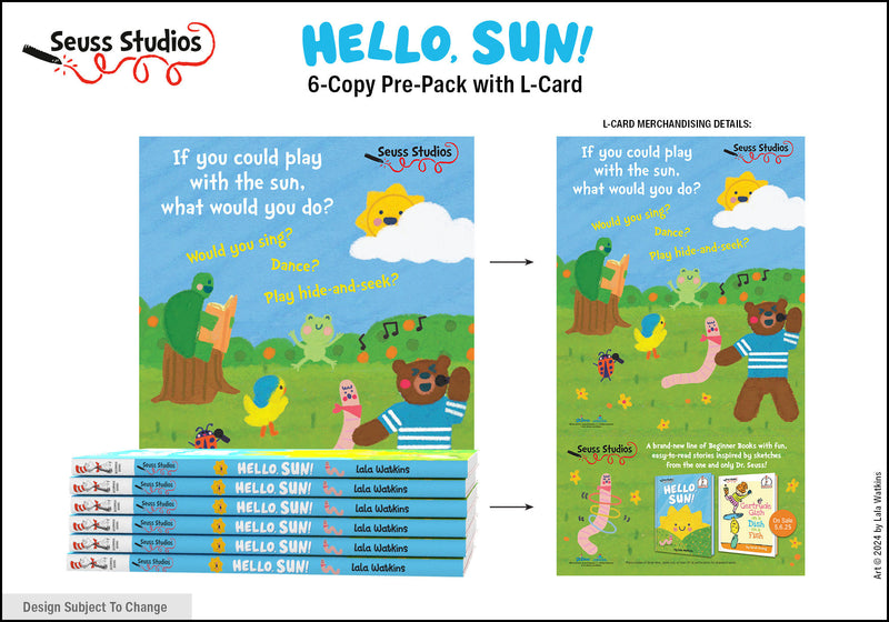 Hello, Sun! 6-Copy Prepack with L-Card Spring 2025
