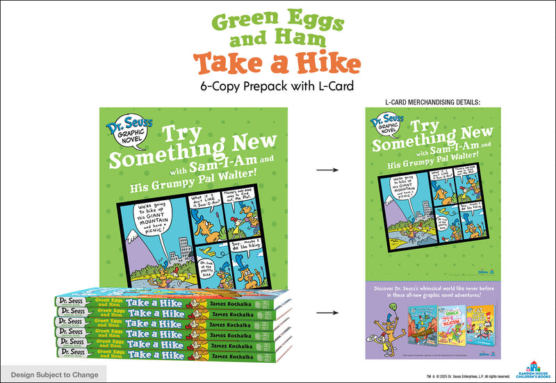 Green Eggs and Ham Take a Hike 6-Copy Prepack with L-Card Spring 2025