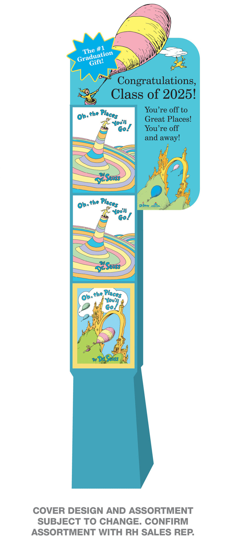 Oh, the Places Spring 2025 18-Copy Mixed Floor Display