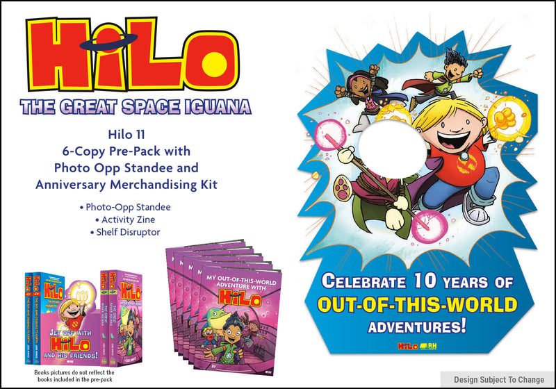 Hilo 11 6-Copy Pre-Pack with Photo-Opp Standee and Anniversary Merchandising Kit