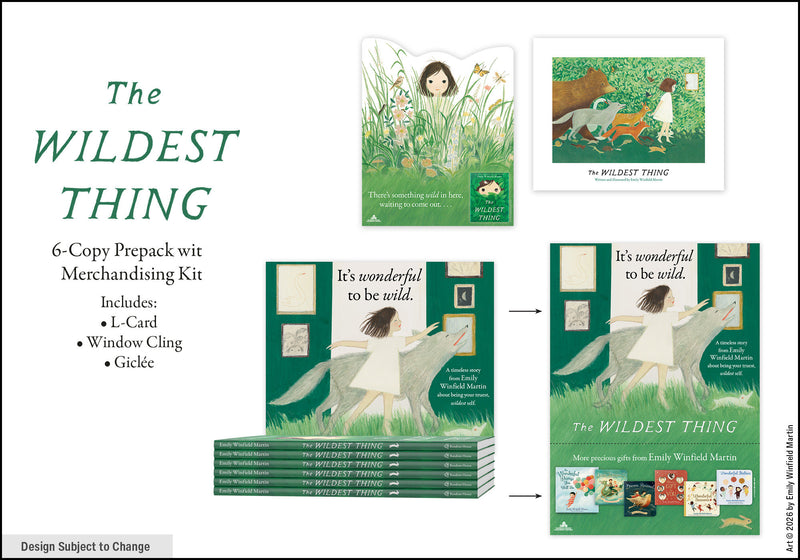 The Wildest Thing 6-Copy Pre-Pack with Merchandising Kit