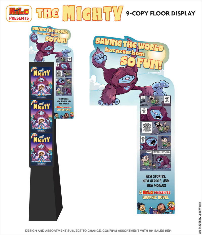 Hilo Presents: The Mighty 9-Copy Floor Display