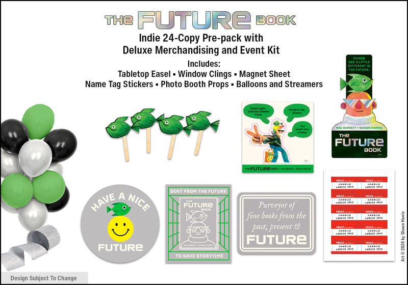 The Future Book Indie 24-Copy Pre-Pack with Deluxe Merch and Event Kit