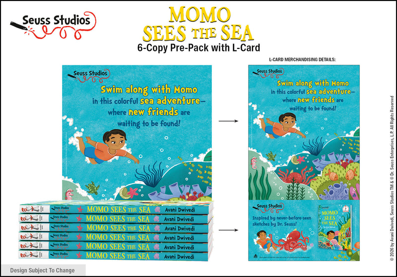 Momo Sees the Sea 6-Copy Prepack with L-Card Spring 2026
