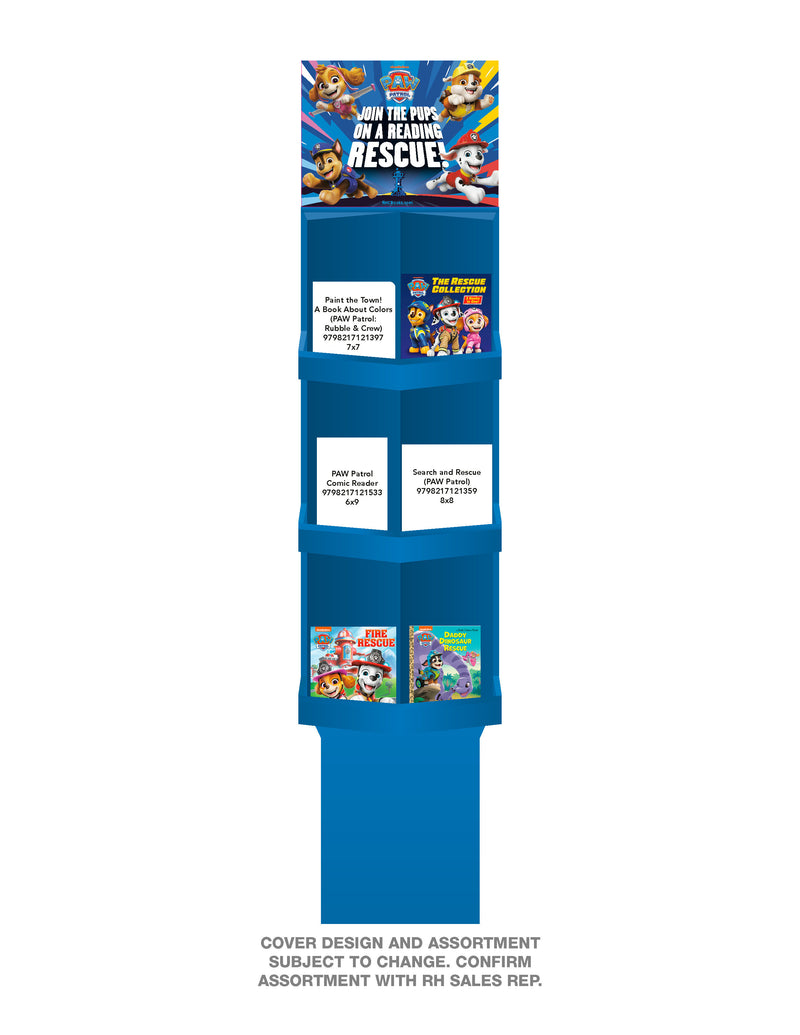 PAW Patrol Reading Rescue 36-Copy Sidekick Display Spring 2026