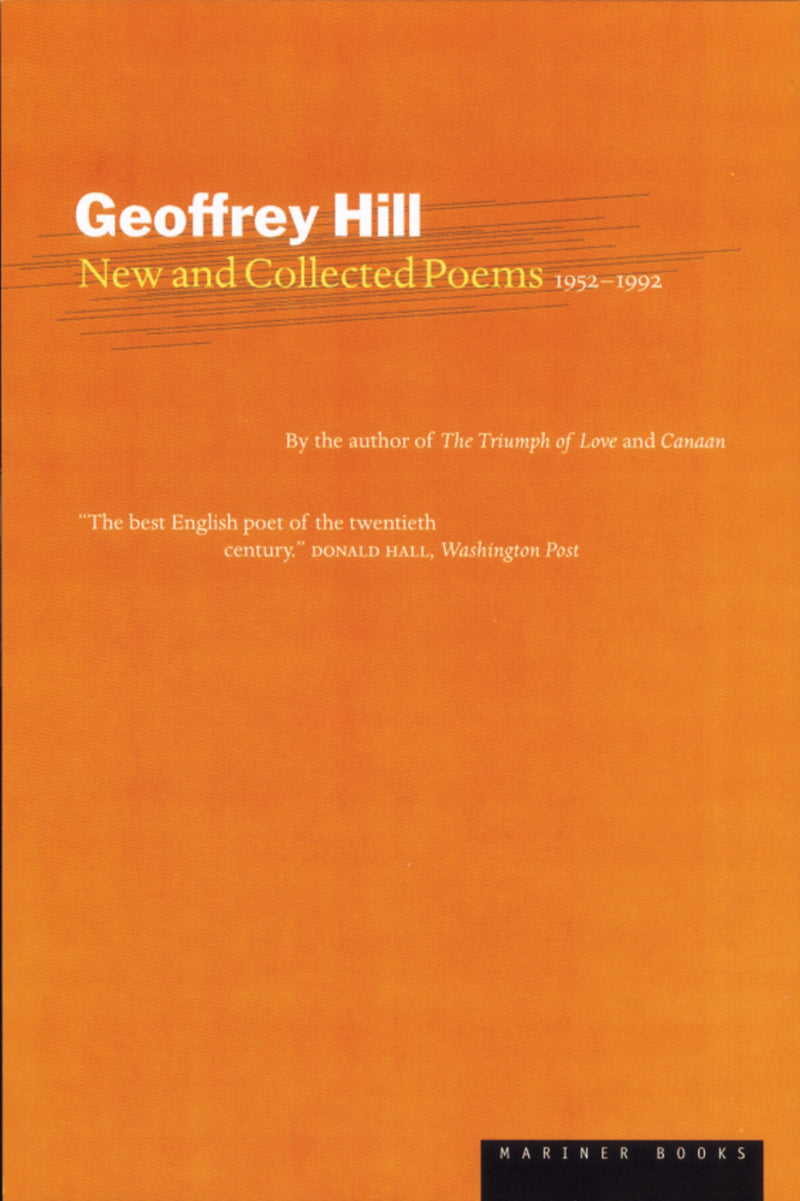 New And Collected Poems: 1952-1992