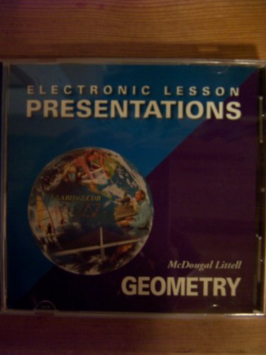 McDougal Littell High School Math: Electronic Lesson Presentations CD-ROM Geometry [CD-ROM] McDougal Littell