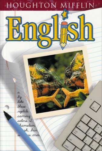 Houghton Mifflin English: Student Edition Hardcover Level 7 2001 HOUGHTON MIFFLIN