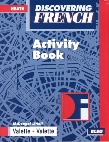 Discovering French: Activity Book Bleu Level 1 [Paperback] MCDOUGAL LITTEL