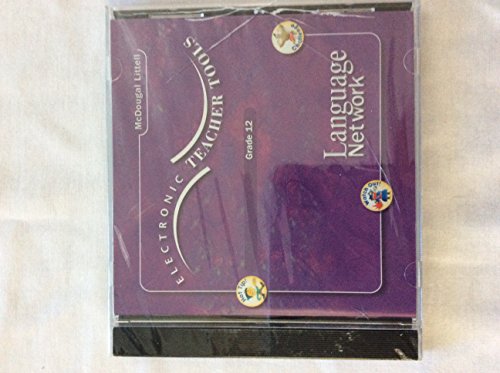Electronic Teacher Tools CD-ROM for McDougal Littell "Language Network" Grade 12 [Textbook Binding] McDougal Littell