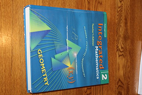 Integrated Mathematics Teacher's Edition (Volume 2) [Hardcover] Rheta Rubenstein; Timothy Craine and Thomas Butts