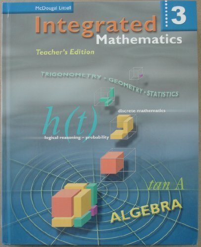 Integrated Mathematics [Hardcover] Rubenstein; Craine and Butts