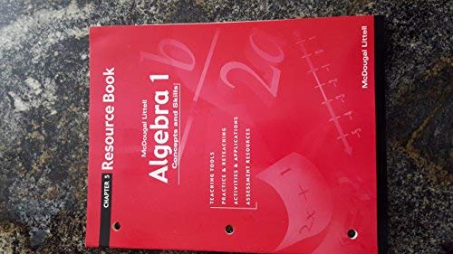 Algebra 1: Concepts and Skills: Resource Book Chapter 5 [Paperback]