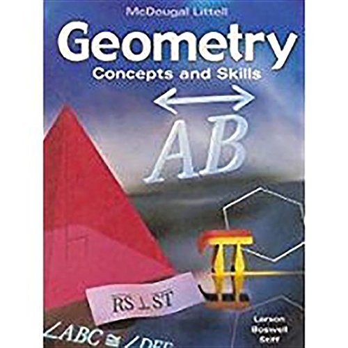 McDougal Concepts & Skills Geometry: Student Edition Geometry 2003 [Hardcover] MCDOUGAL LITTEL