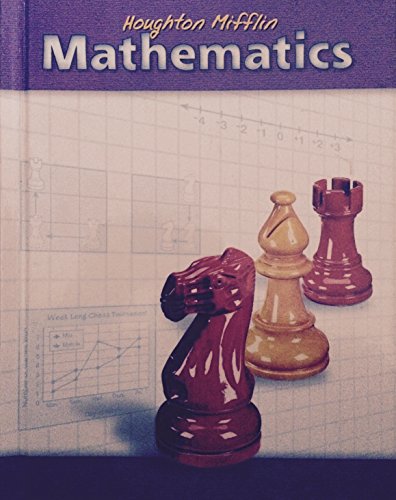 Houghton Mifflin Mathmatics: Student Edition National Level 5 2002 [Hardcover] HOUGHTON MIFFLIN