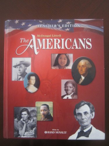 The Americans Teacher's Edition (Teacher's Edition) [Hardcover] and Wilson Danzer Klor de Alva Woloch