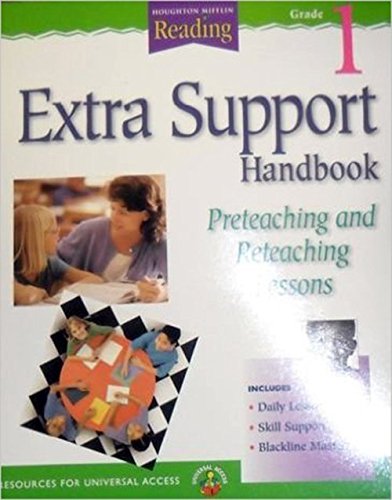 Houghton Mifflin Reading: The Nation's Choice: Extra Support Handbook Grade 1 [Paperback] Houghton Mifflin
