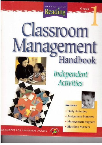 Houghton Mifflin Reading: The Nation's Choice: Classroom Management Handbook Grade 1 [Paperback] Houghton Mifflin
