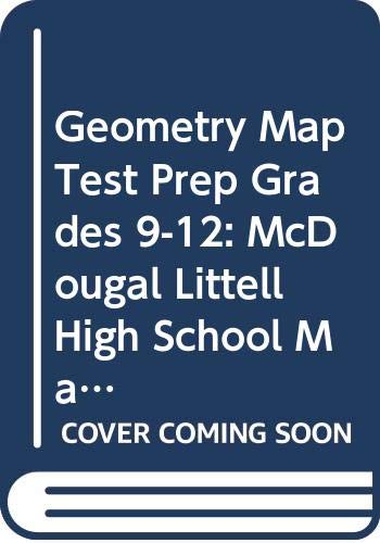 Geometry Map Test Prep Grades 9-12: McDougal Littell High School Math Missouri Larson