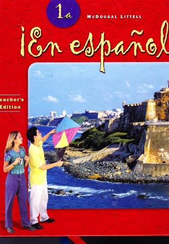 ?En espa?ol!: Teacher Edition 2004 [Hardcover] MCDOUGAL LITTEL