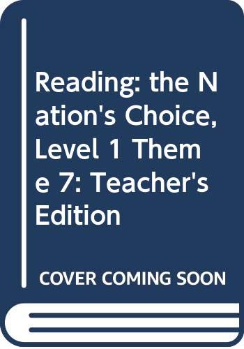 Houghton Mifflin Reading, Grade 1, Vol. 7: Treasures We Can Work It Out, Teacher's Edition Houghton Mifflin Company