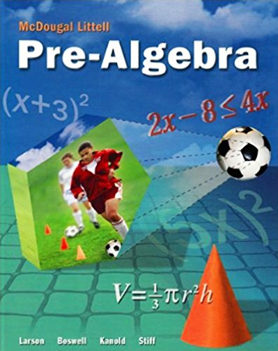 McDougal Littell Pre-Algebra: Resource Book Chapter 7 [Paperback] Larson