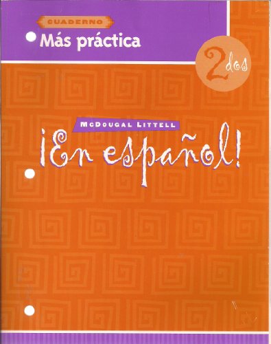 En Espanol: Level 2 Mas Practica Cuaderno (Spanish Edition) Patricia Hamilton Carlin