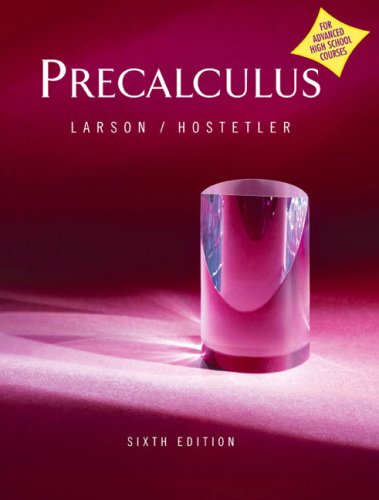 Precalculus Larson, Ron