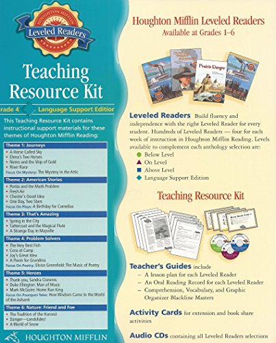 Houghton Mifflin Reading Leveled Readers: Instruct Kit Ell Grade 4