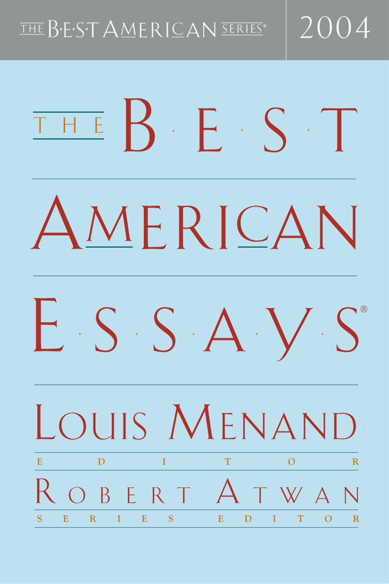 The Best American Essays 2004