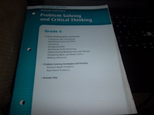 McDougal Littell Science: Problem Solving and Critical Thinking Teacherâ€™s Edition Grade 6 [Paperback] McDougal Littel