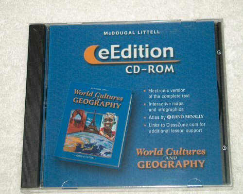 McDougal Littell World Cultures & Geography: eEdition CD-ROM 05 Grades 6-8 2005 (World Cultures and Geography)
