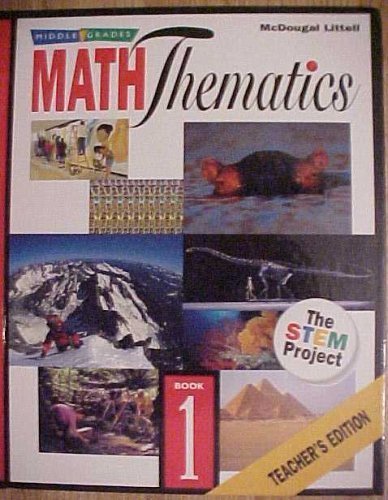 McDougal Littell MathThematics: Teachers Edition Book 1 2005 [Hardcover] McDougal Littell