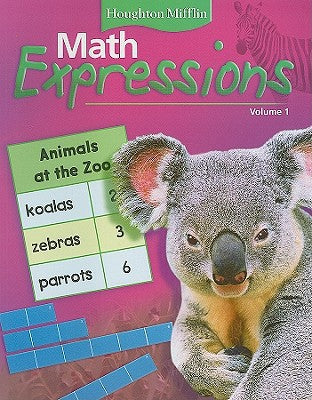Math Expressions Student Activity Book, Volume 1 Grade 1