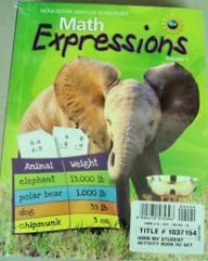 Math Expressions Student Activity Book (2 volumes) Grade 3