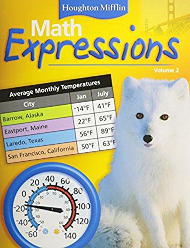 Math Expressions Student Edition (Consumable), Volume 2 Level 4