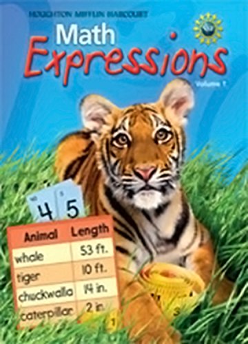 Math Expressions Student Activity Book, Volume 1 Grade 5