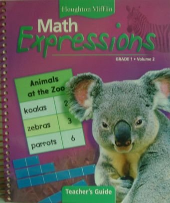 Math Expressions Teacher Edition Level 1 VoLevel 2 2006