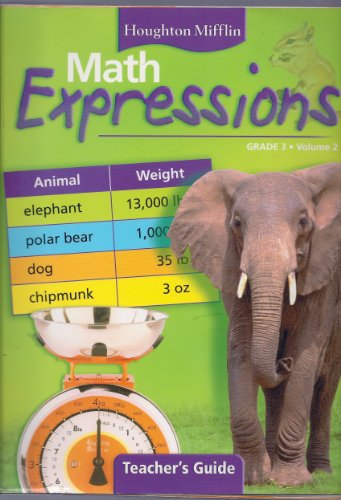 Math Expressions Teacher Edition Level 3 VoLevel 2 2006