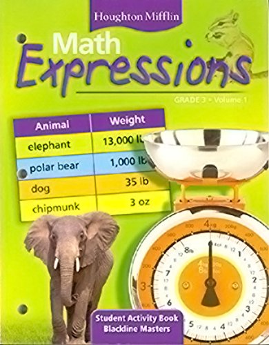 Math Expressions Pupil Ed Blm Lvl 3 Vol1