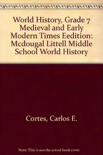 McDougal Littell World History: Eedition DVD ROM Grade 7 Medieval and Early Modern Times 2006 (McDougal Littell World History: Medieval and Early Modern Times) [DVD Audio] MCDOUGAL LITTEL