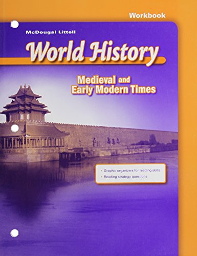 World History: Medieval and Early Modern Times - Workbook [Paperback] MCDOUGAL LITTEL