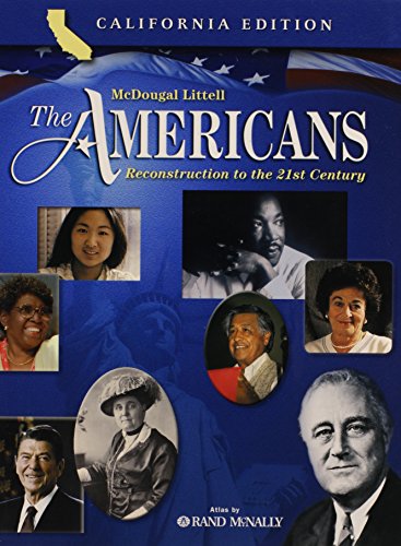 The Americans: Student Edition Reconstruction to the 21st Century 2006 [Hardcover] MCDOUGAL LITTEL