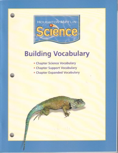 Building Vocabulary, Grade 4 (Houghton Mifflin Science) Houghton Mifflin Company