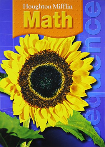 Houghton Mifflin Math, Level 5 Student Textbook [Hardcover] Carole Greenes; Matt Larson; Miraim Leiva; Jean Shaw; Lee Stiff; Bruce Vogeli and Karol Yeatts