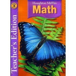 Houghton Mifflin Math, Teacher Edition, Grade 3, Vol. 2 [Spiral-bound] HOUGHTON MIFFLIN