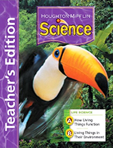 Houghton Mifflin Science: Teacher's Edition Unit Book Level 3 Life 2007 [Spiral-bound] Houghton Mifflin